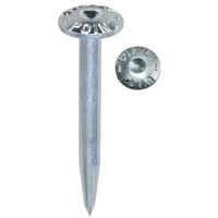 Survey Nail with flat round head & centering mark, length 55 mm, "Survey Point" inscription