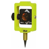 25 mm Stakeout Prism Assembly / 0 and -30 mm Offset – Fluoro Yellow